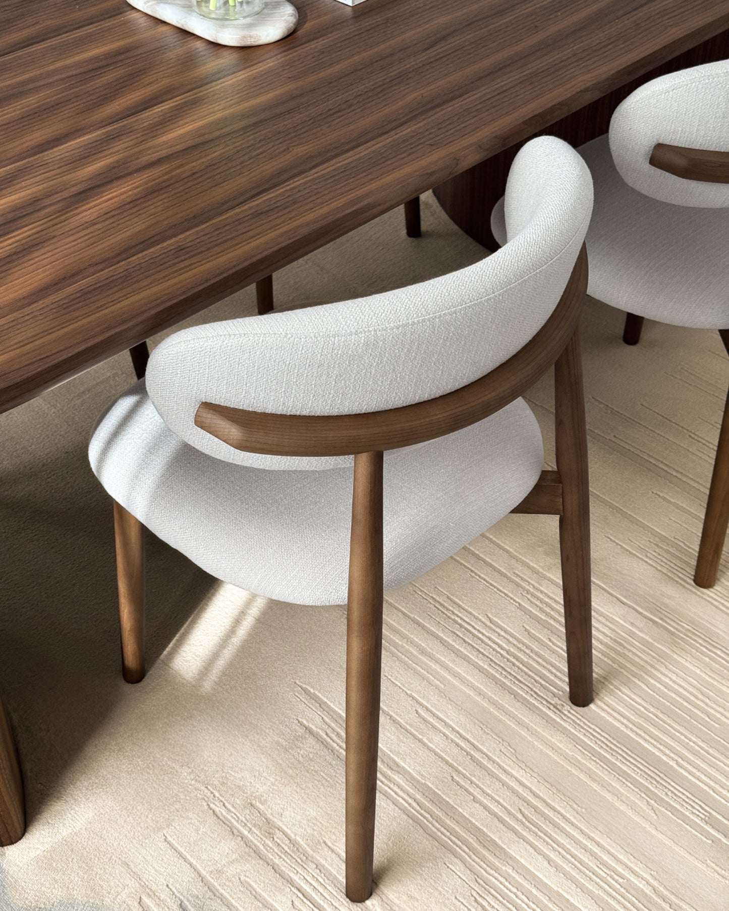 Chaleya Tonal Ivory Abstract Rug
