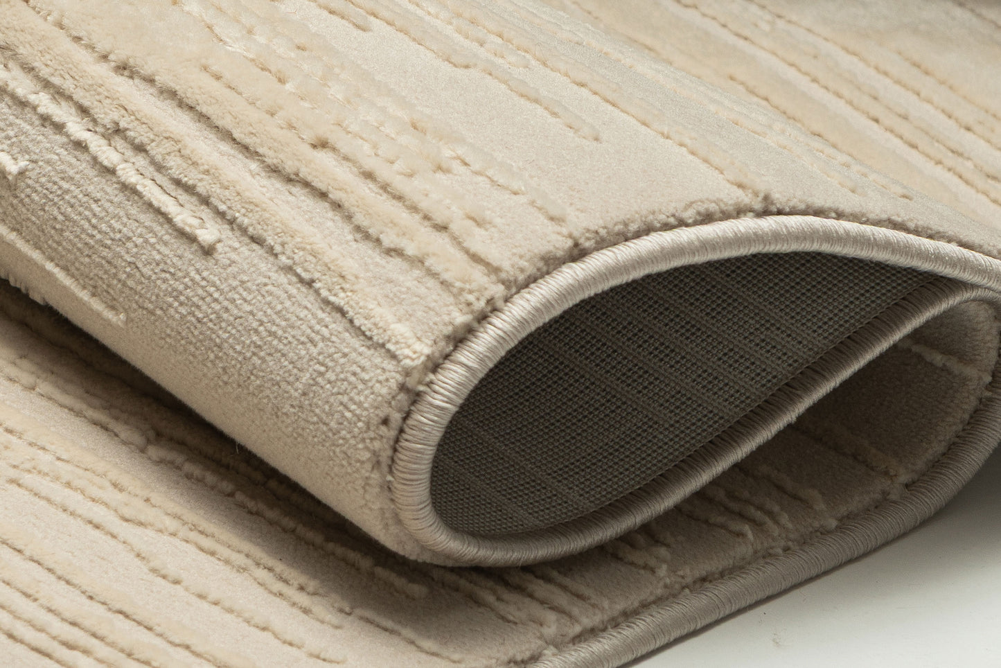 Chaleya Tonal Ivory Abstract Rug