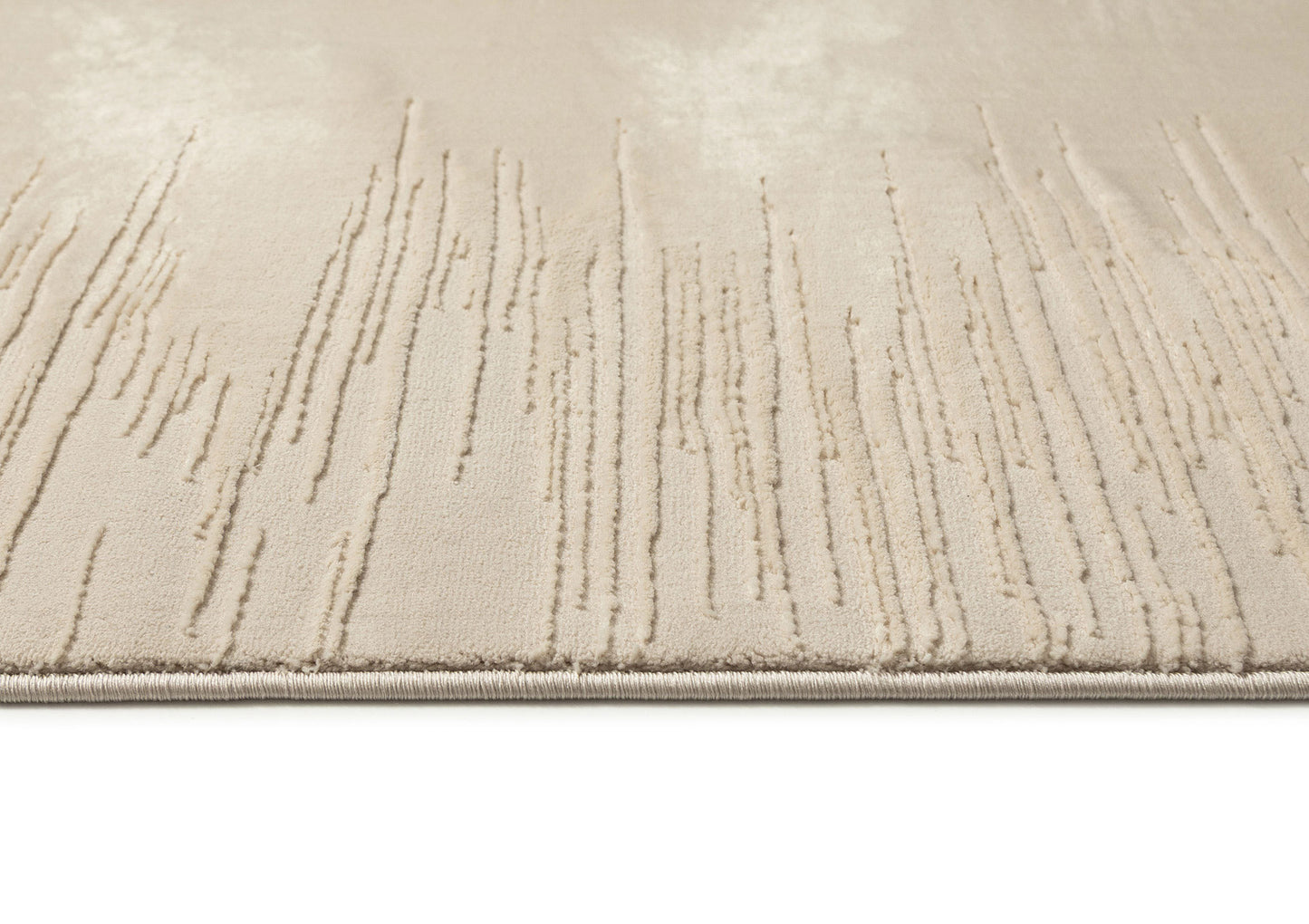 Chaleya Tonal Ivory Abstract Rug