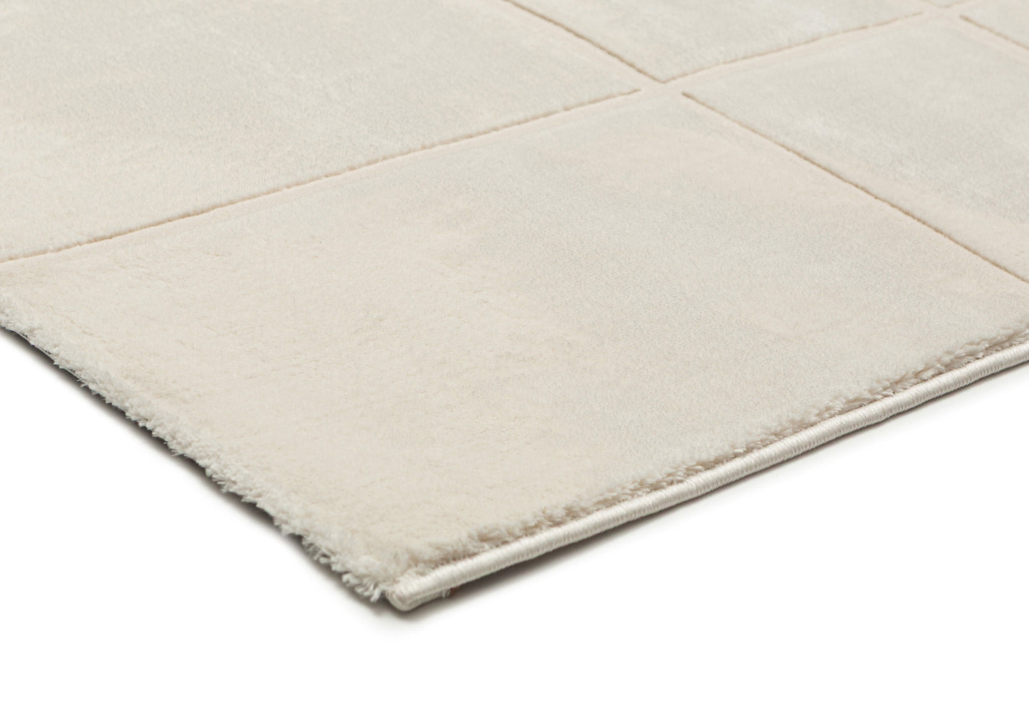 Charmion Tonal Cream Grid Rug