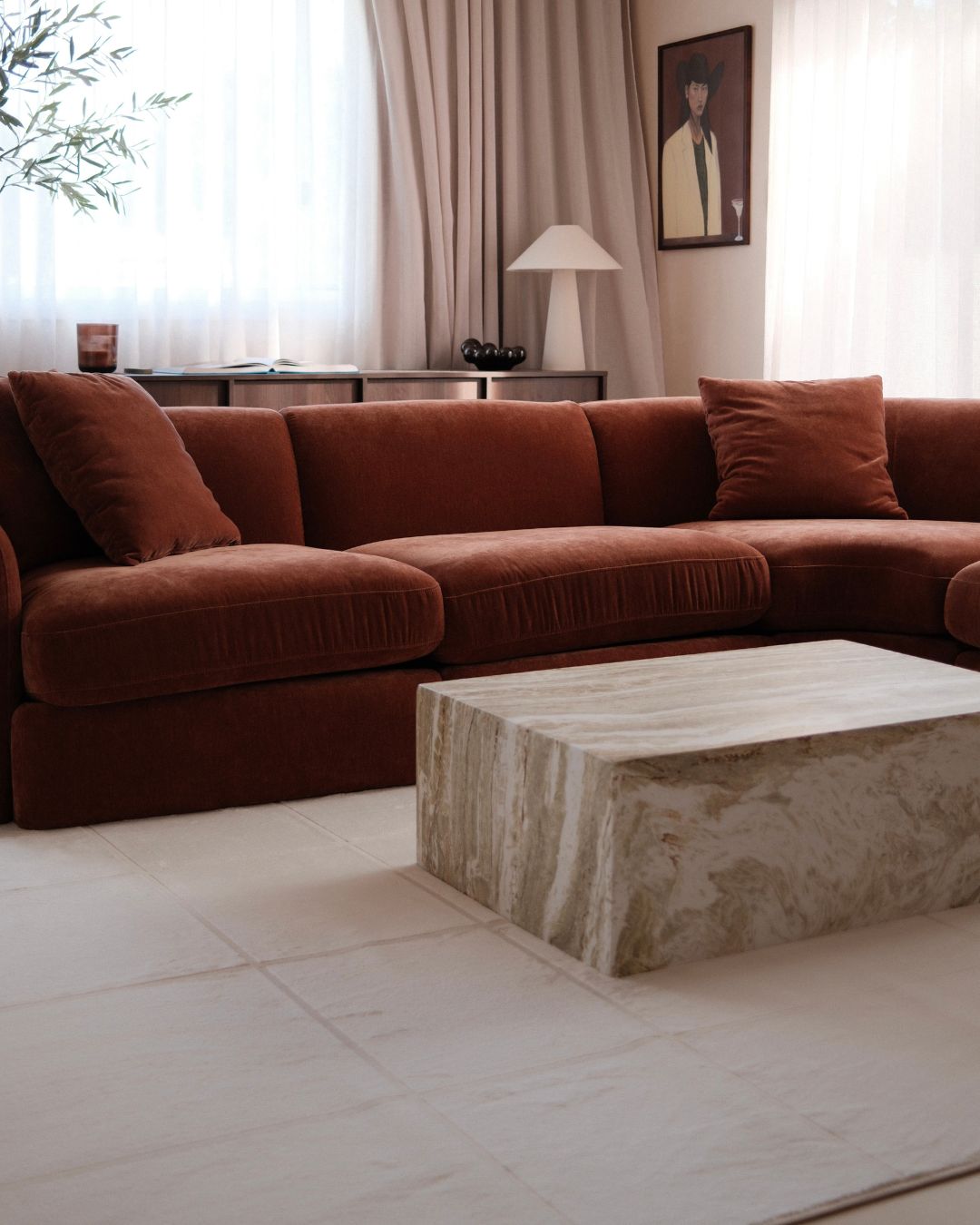 Charmion Tonal Cream Grid Rug