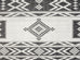 Chenoa Charcoal and Ivory Tribal Flatweave Indoor Outdoor Rug