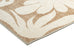 Cheska Beige Cream Indoor Outdoor Washable Rug