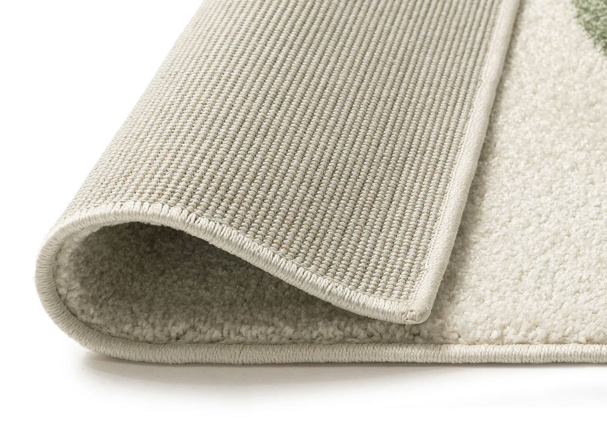 Clarine Green Floral Rug