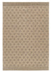 Cove Sand Nude and Ash Medallion Indoor Outdoor Rug