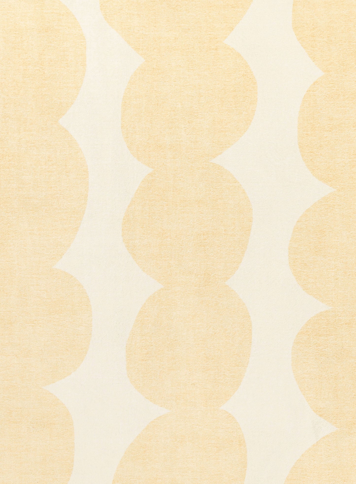 Cree Yellow and Beige Abstract Rollie Pollie Playmat