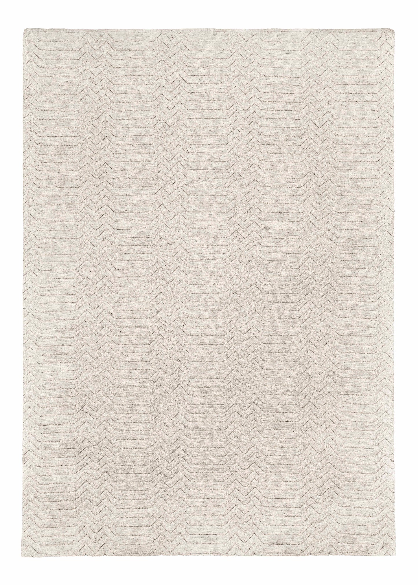 Cualli Ivory Cream Textured Rug *NO RETURNS UNLESS FAULTY