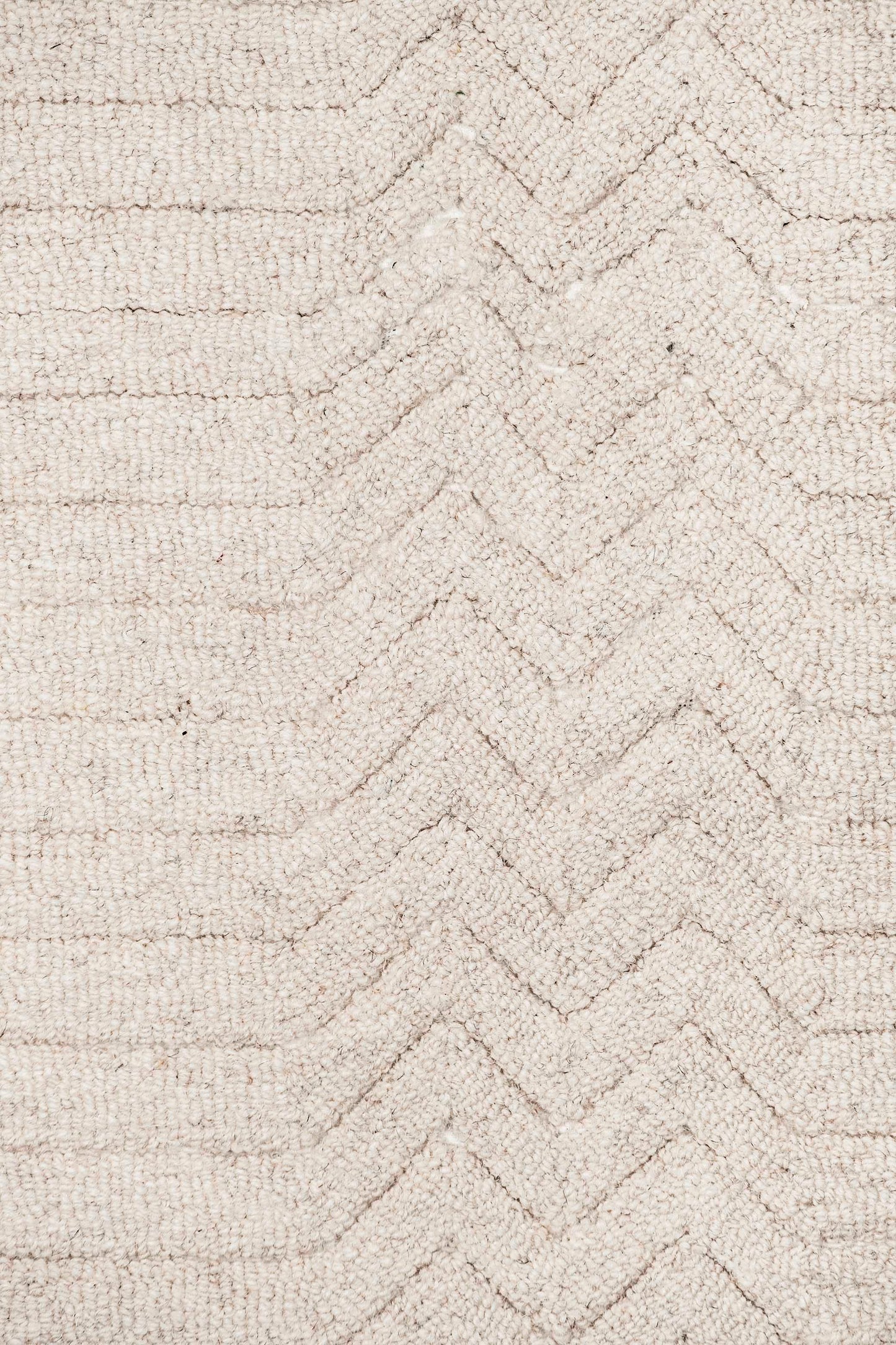Cualli Ivory Cream Textured Rug *NO RETURNS UNLESS FAULTY