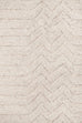 Cualli Ivory Cream Textured Rug *NO RETURNS UNLESS FAULTY