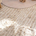 Daria Beige and Cream Abstract Tribal Wool Rug