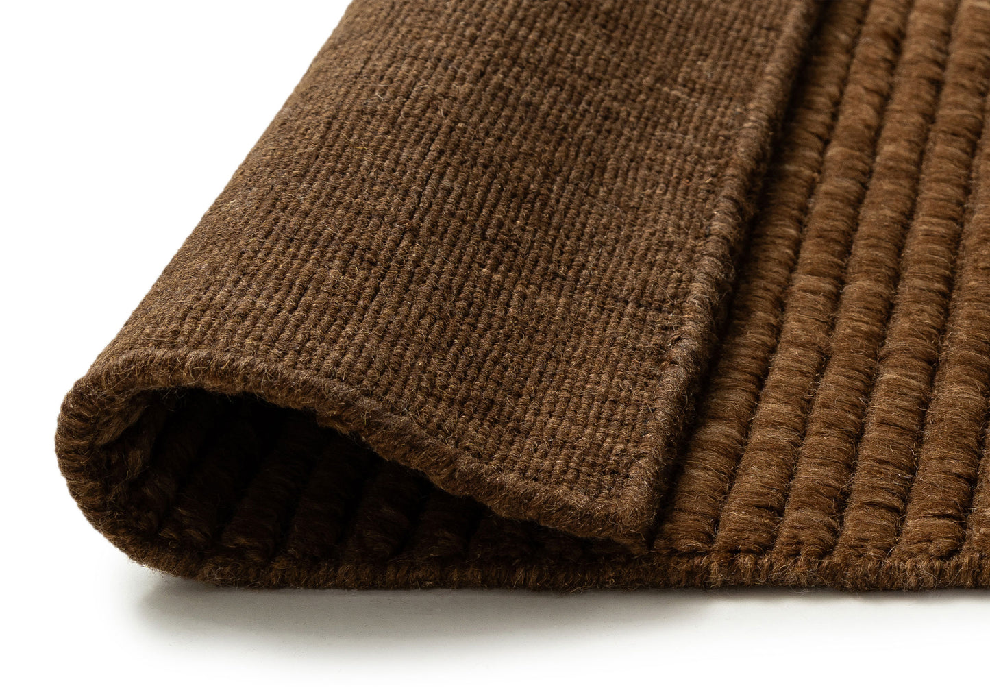 Dariel Handloomed Brown Rug