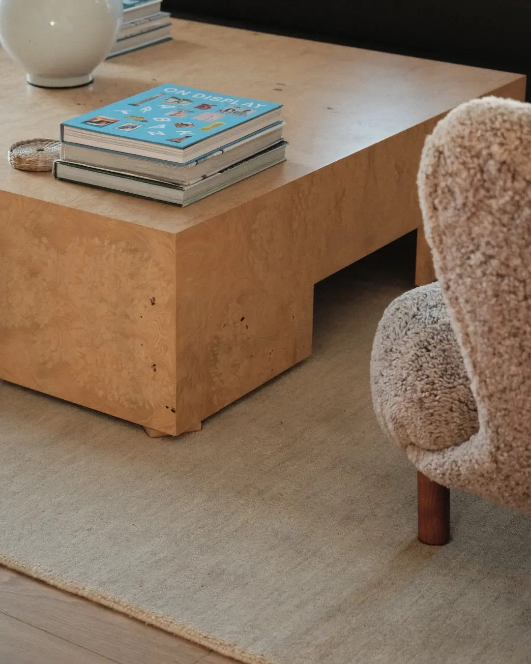 Despina Almond Wool Rug