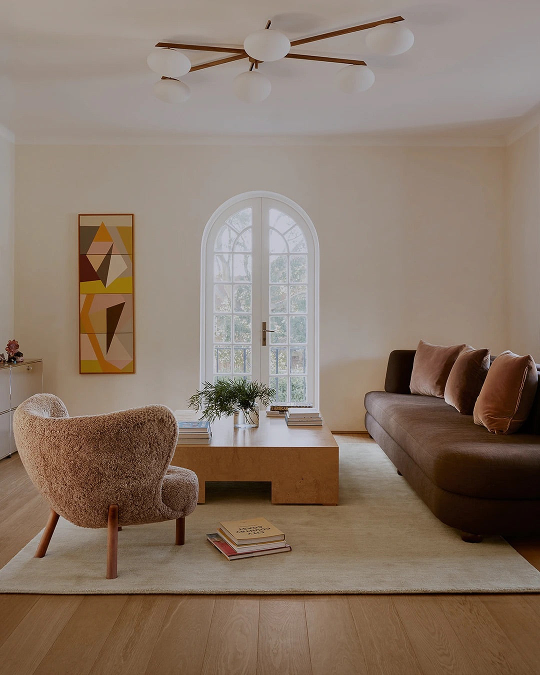 Despina Almond Wool Rug