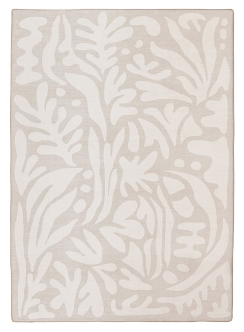 Didi Grey Cream Leaves Rollie Pollie Playmat