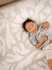 Didi Grey Cream Leaves Rollie Pollie Playmat