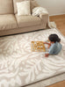 Didi Grey Cream Leaves Rollie Pollie Playmat