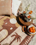 Donata Brown Mustard Boho Picnic Rug