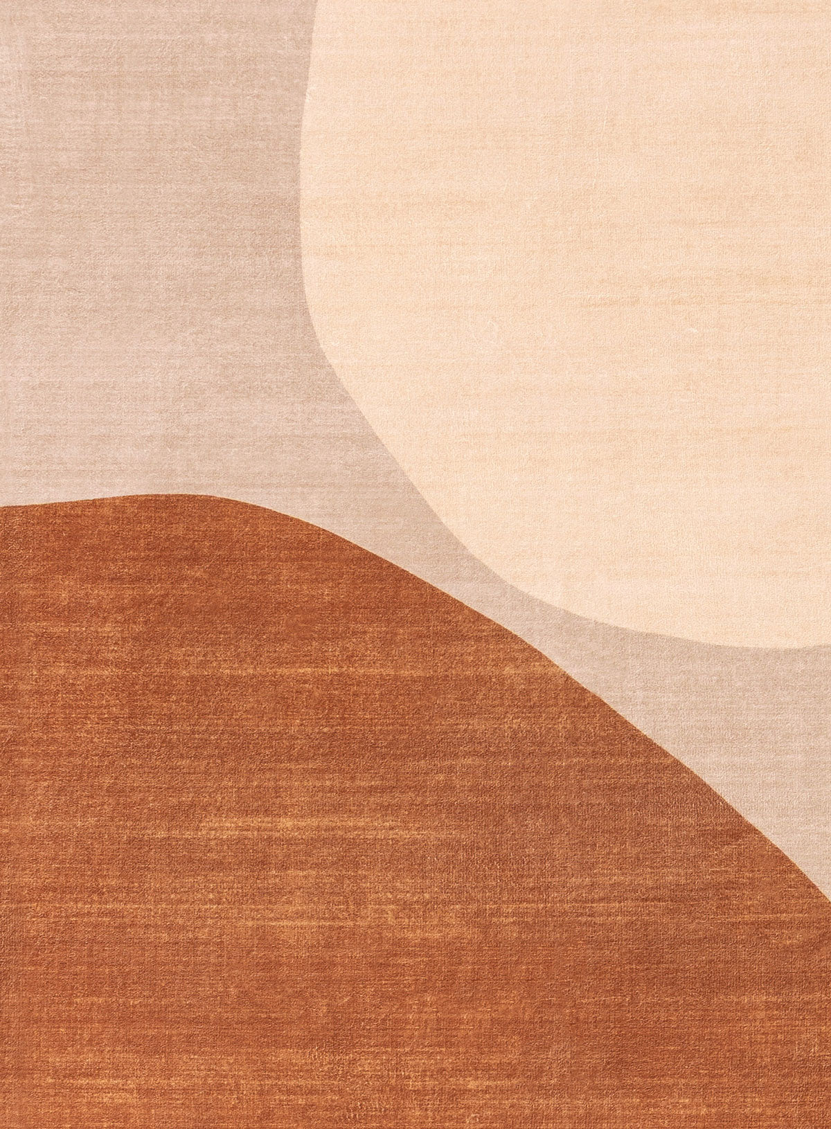 Dora Beige Curved Shapes Playmat
