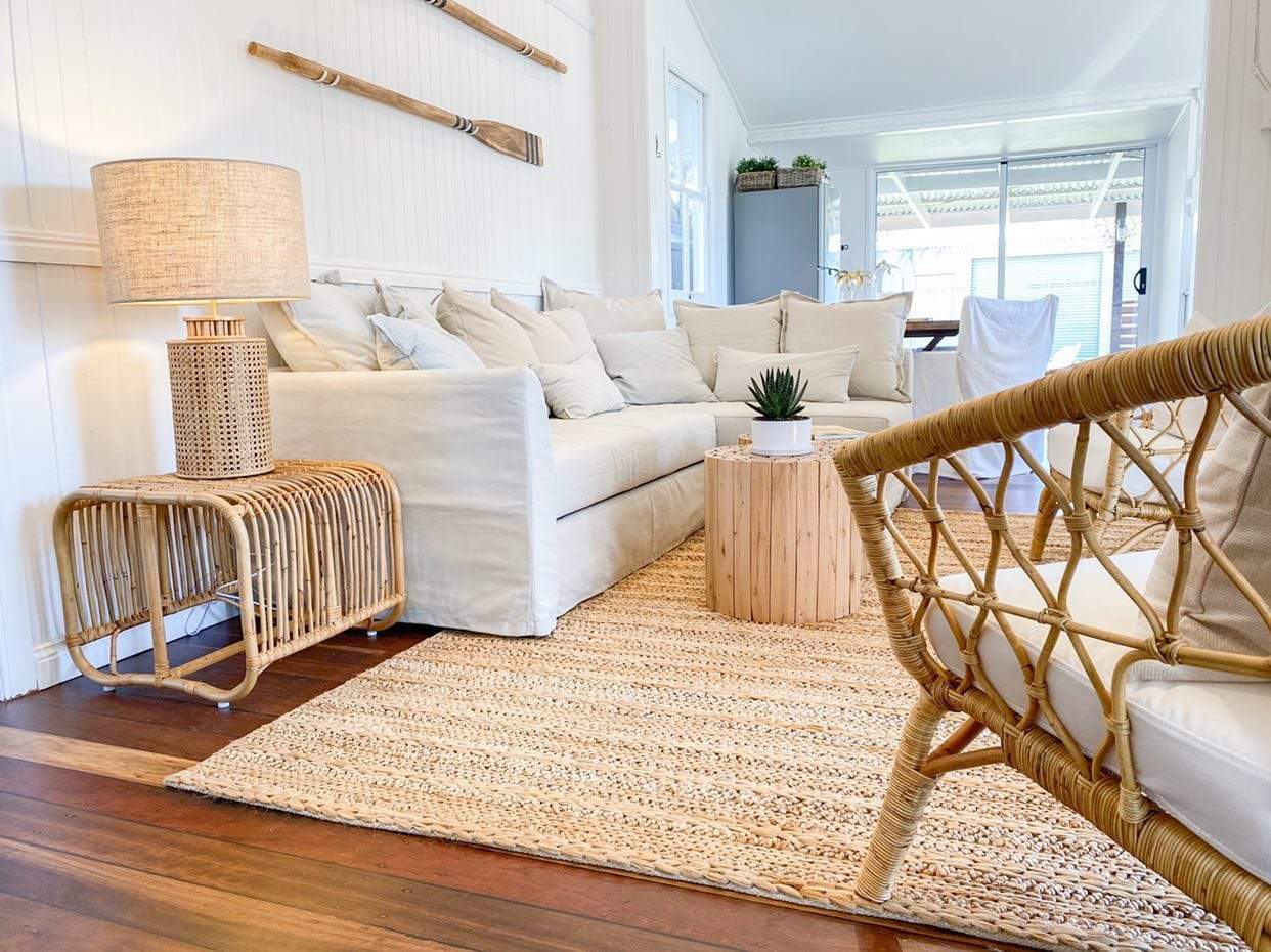 Eboni Chunky Braided Jute and Cotton Rug