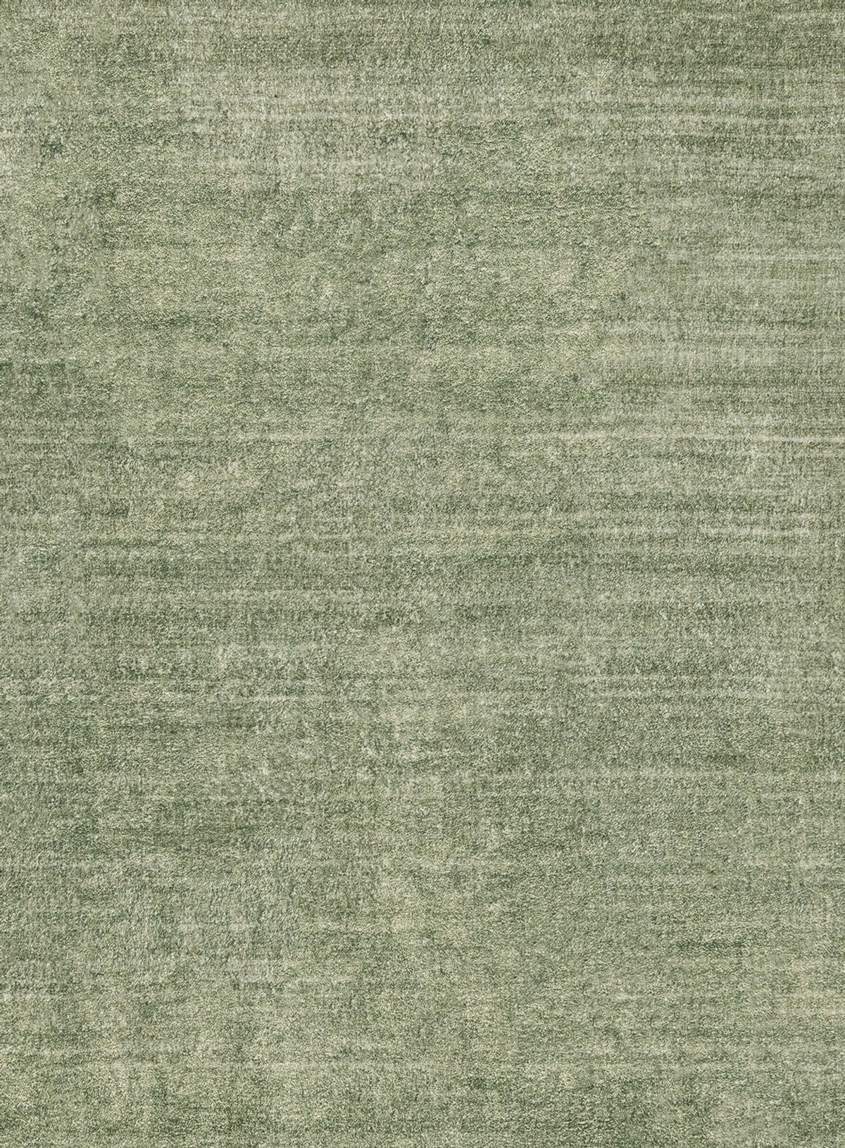 Elena Green Minimal Washable Round Rug