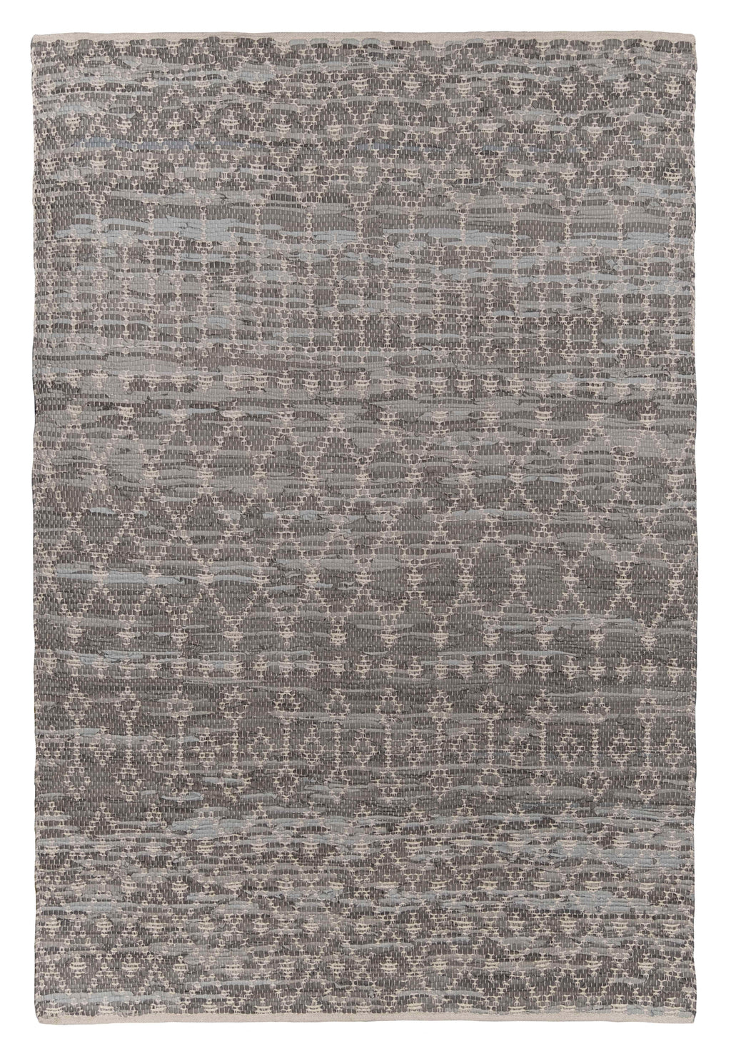 Enid Grey and Blue Tribal Rug *NO RETURNS UNLESS FAULTY