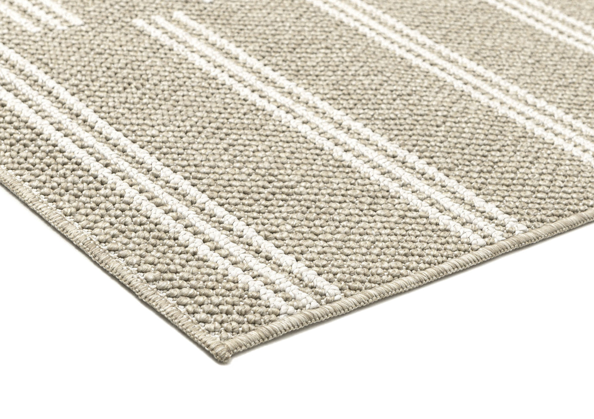 Ennaji Grey Indoor Outdoor Rug