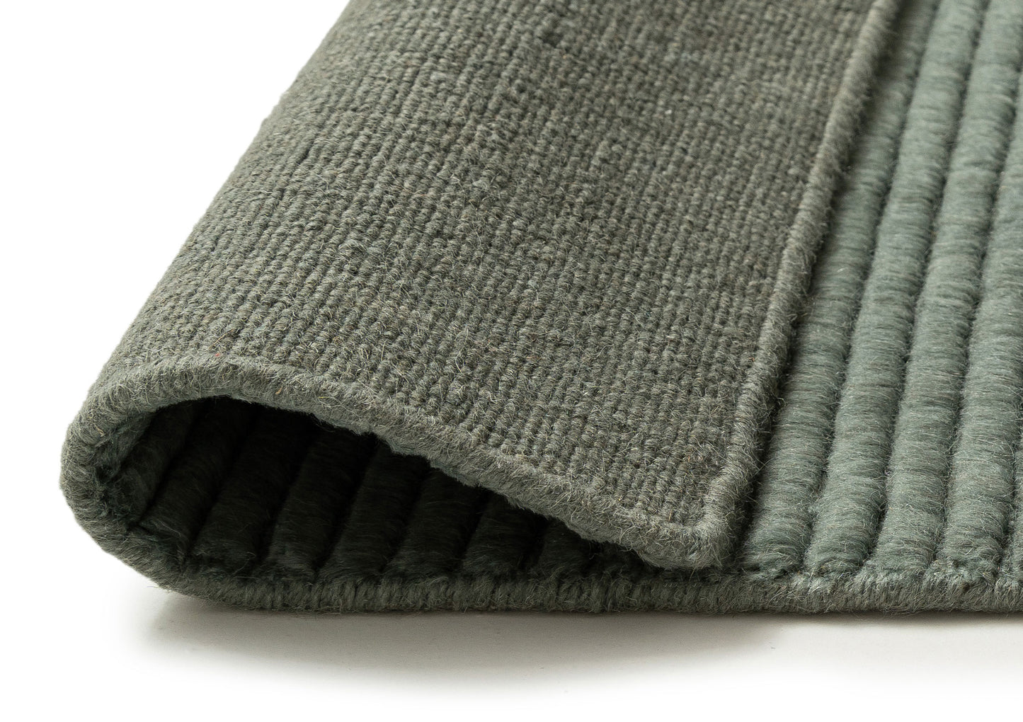 Eshana Handloomed Green Rug
