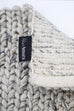 Farrah Marble Grey Braided Wool Rug