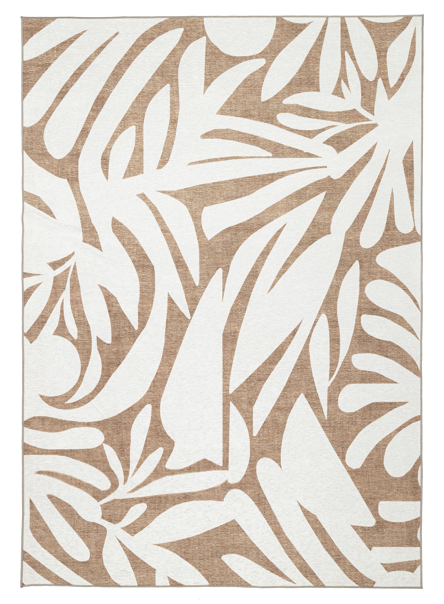 Farshana Beige Cream Indoor Outdoor Washable Rug