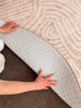 Fifi Cream Plush Rollie Pollie Round Playmat