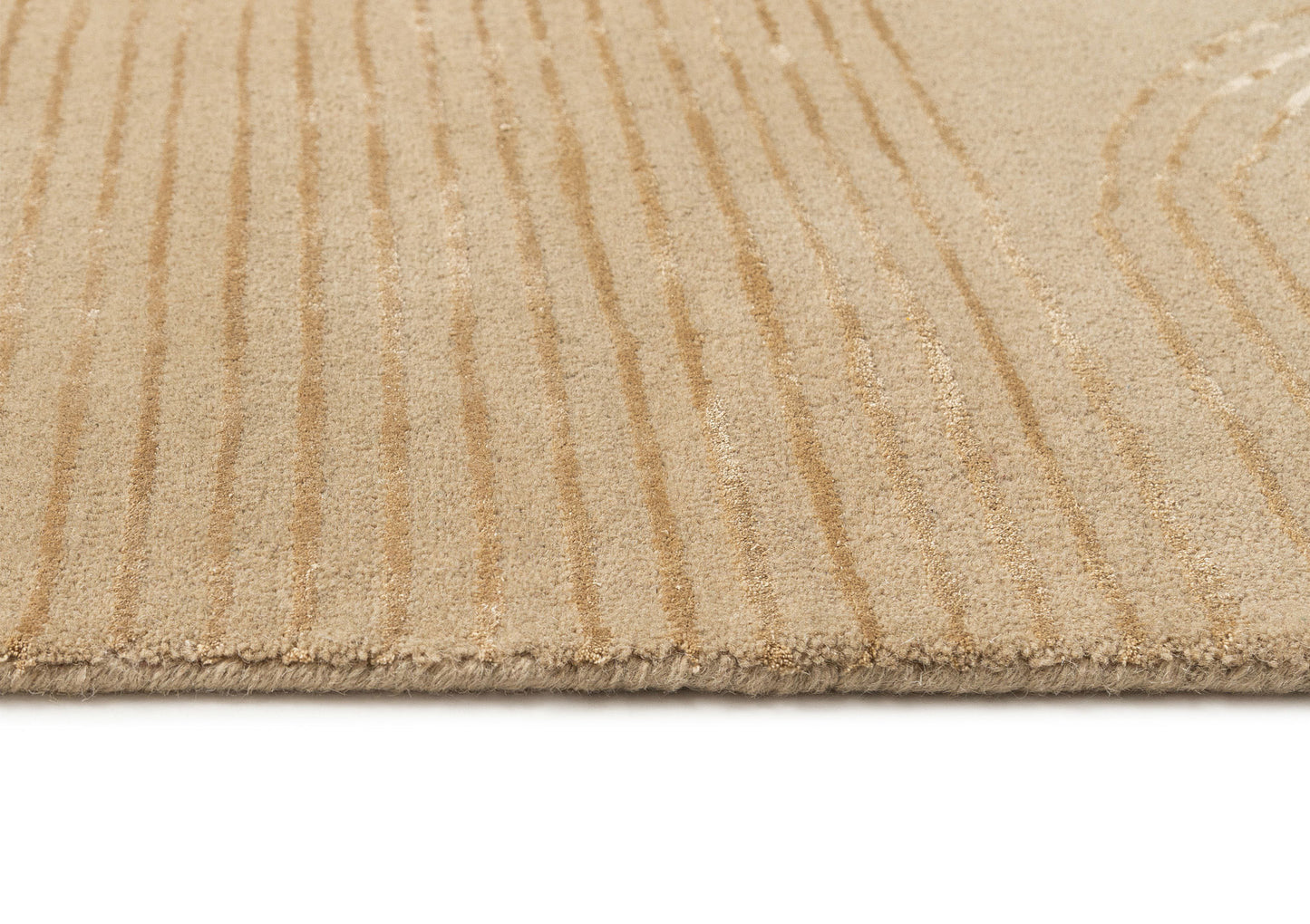 Filomena Beige Wool Blend Rug