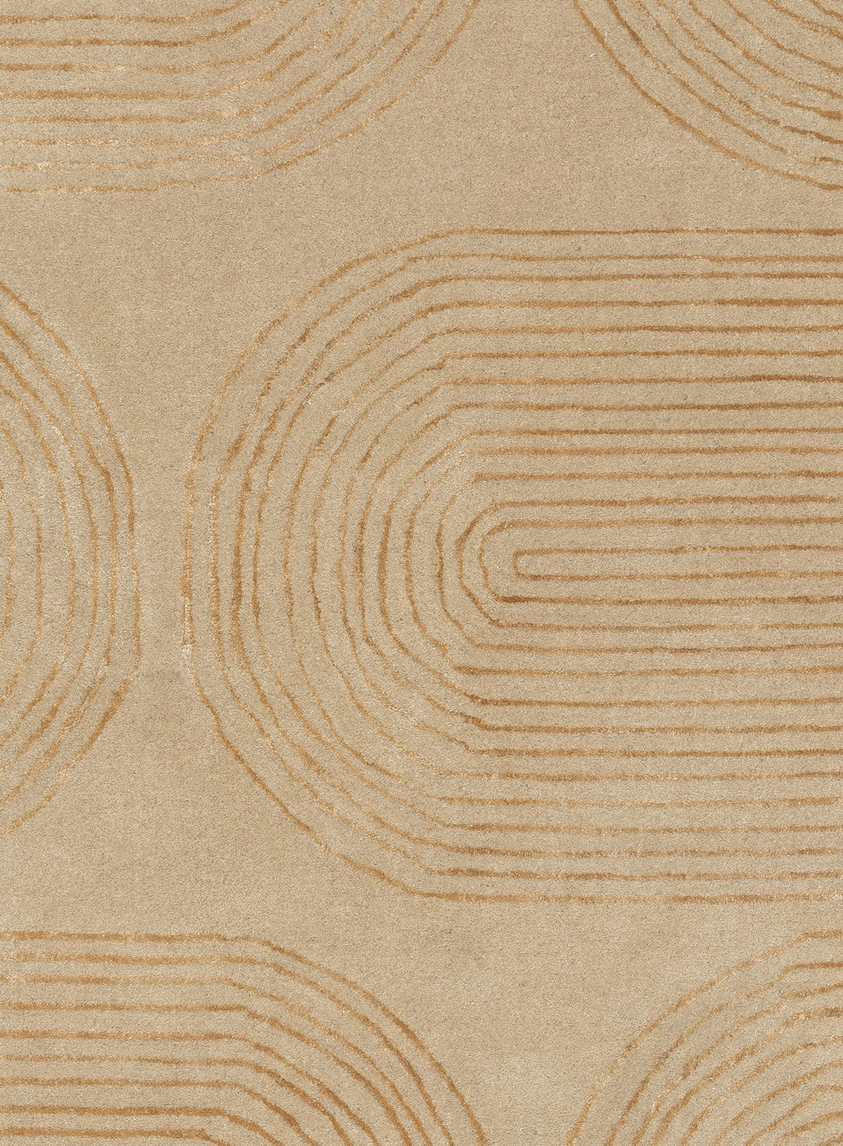 Filomena Beige Wool Blend Rug