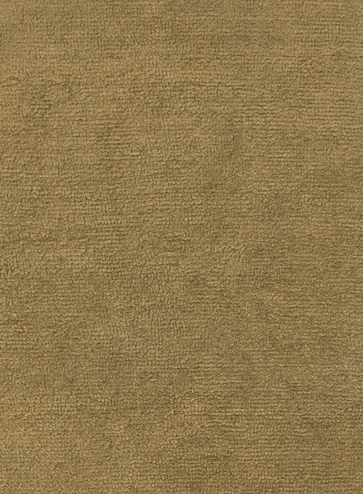 Flavia Dark Green Wool Shag Rug