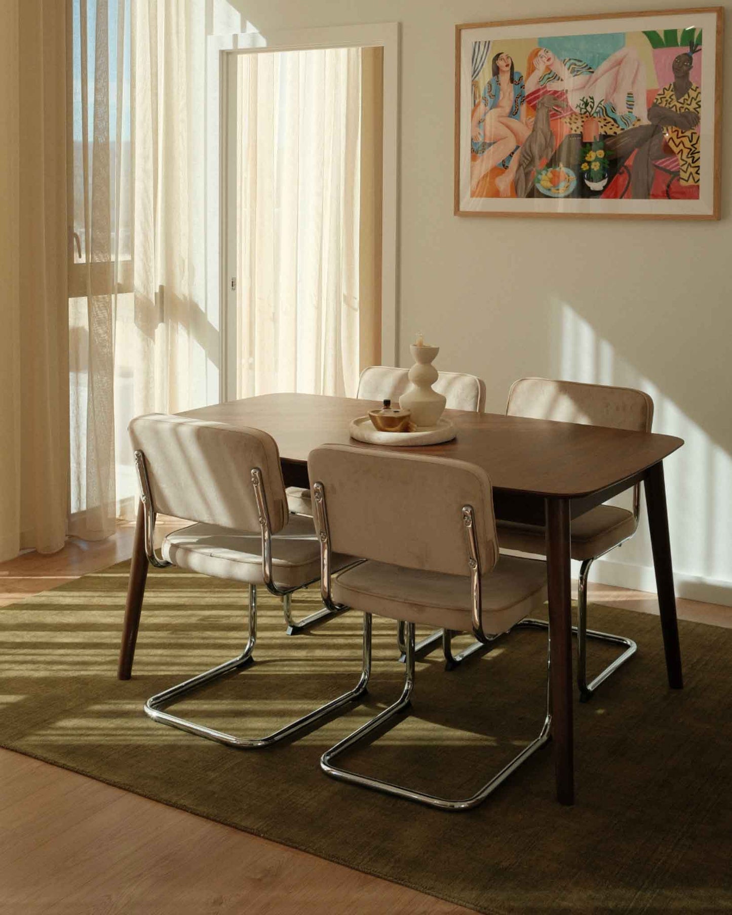 Franz Green Handwoven Rug