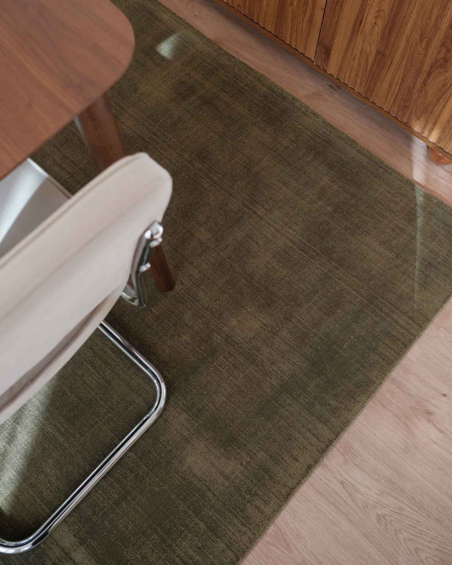 Franz Green Handwoven Rug