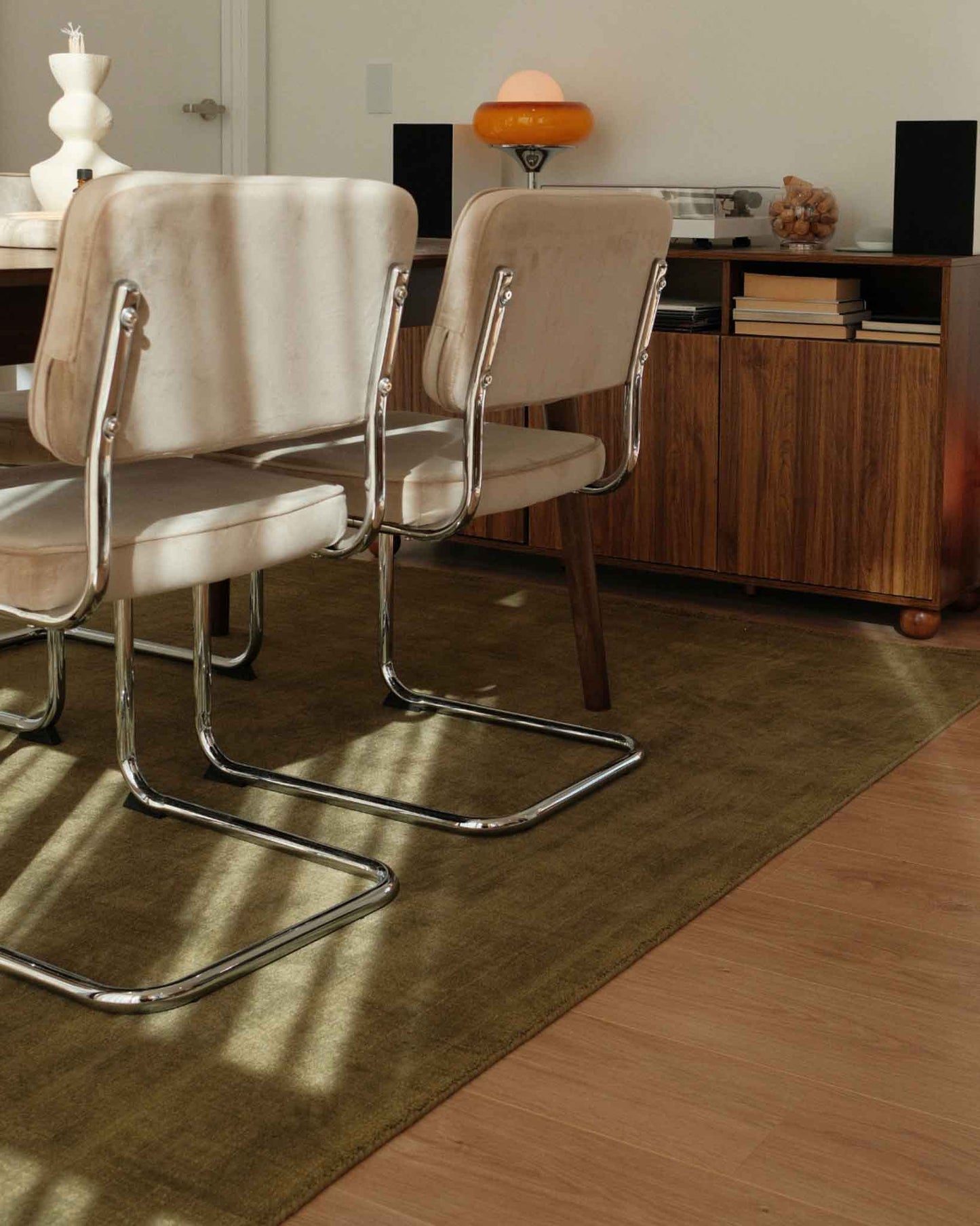 Franz Green Handwoven Rug