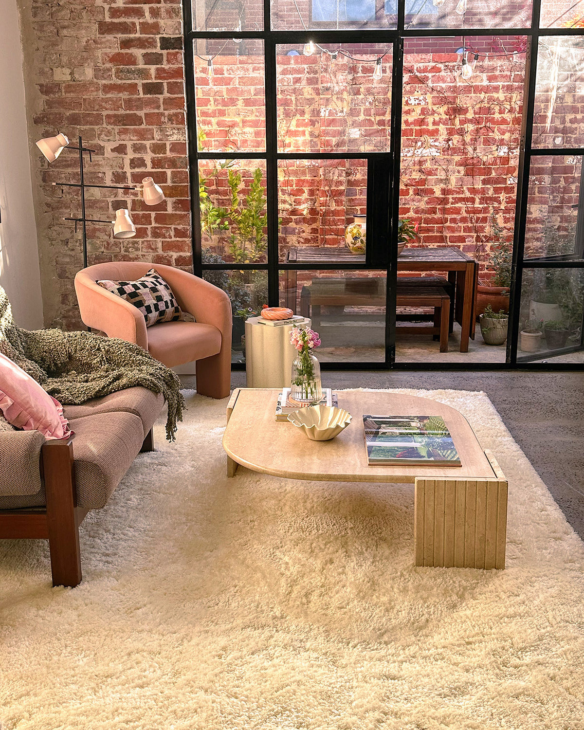 Gabbi Rugs Gabbi Cream Shag Rug