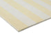 Griselda Yellow Cream Stripe Washable Rug