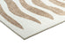 Hanako Beige Cream Indoor Outdoor Washable Rug