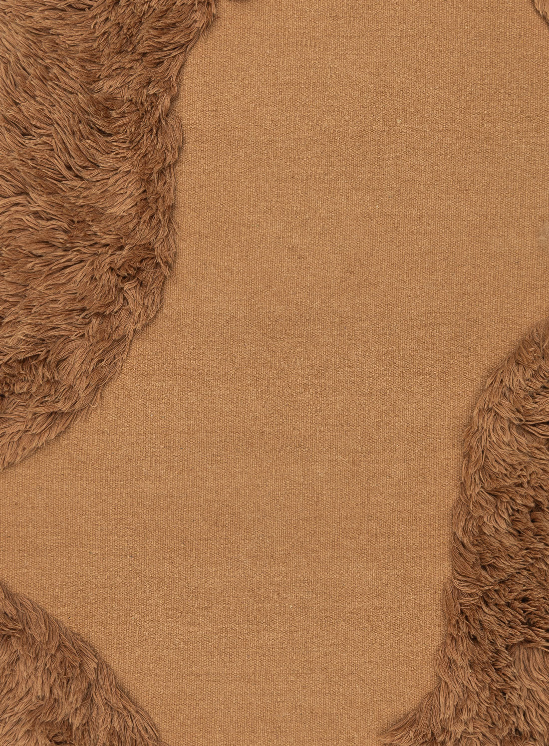 Hayden Mocha Shag Wool Rug