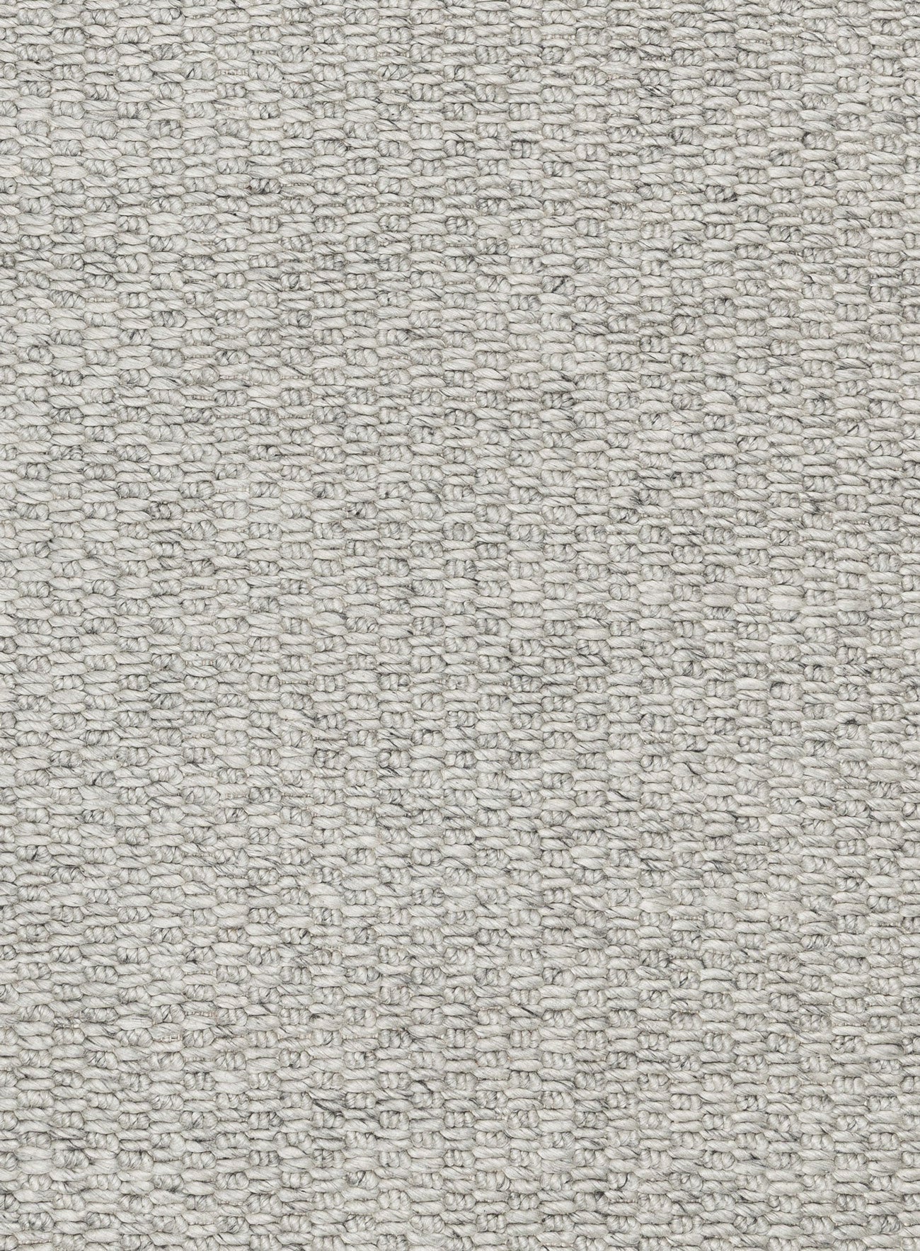 Heather Grey Chunky Wool Rug