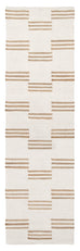 Hendrix Asymmetrical Striped Jute Wool Runner Rug