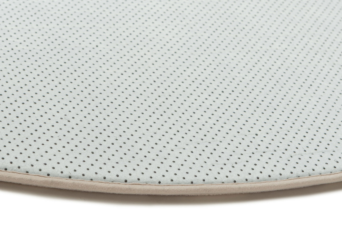 Idra Neutral Abstract Rollie Pollie Round Playmat