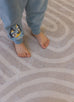Idra Neutral Abstract Rollie Pollie Round Playmat