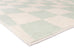 Ilenna Green and Ivory Abstract Checkered Washable Rug*NO RETURNS UNLESS FAULTY