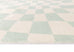 Ilenna Green and Ivory Abstract Checkered Washable Rug *NO RETURNS UNLESS FAULTY