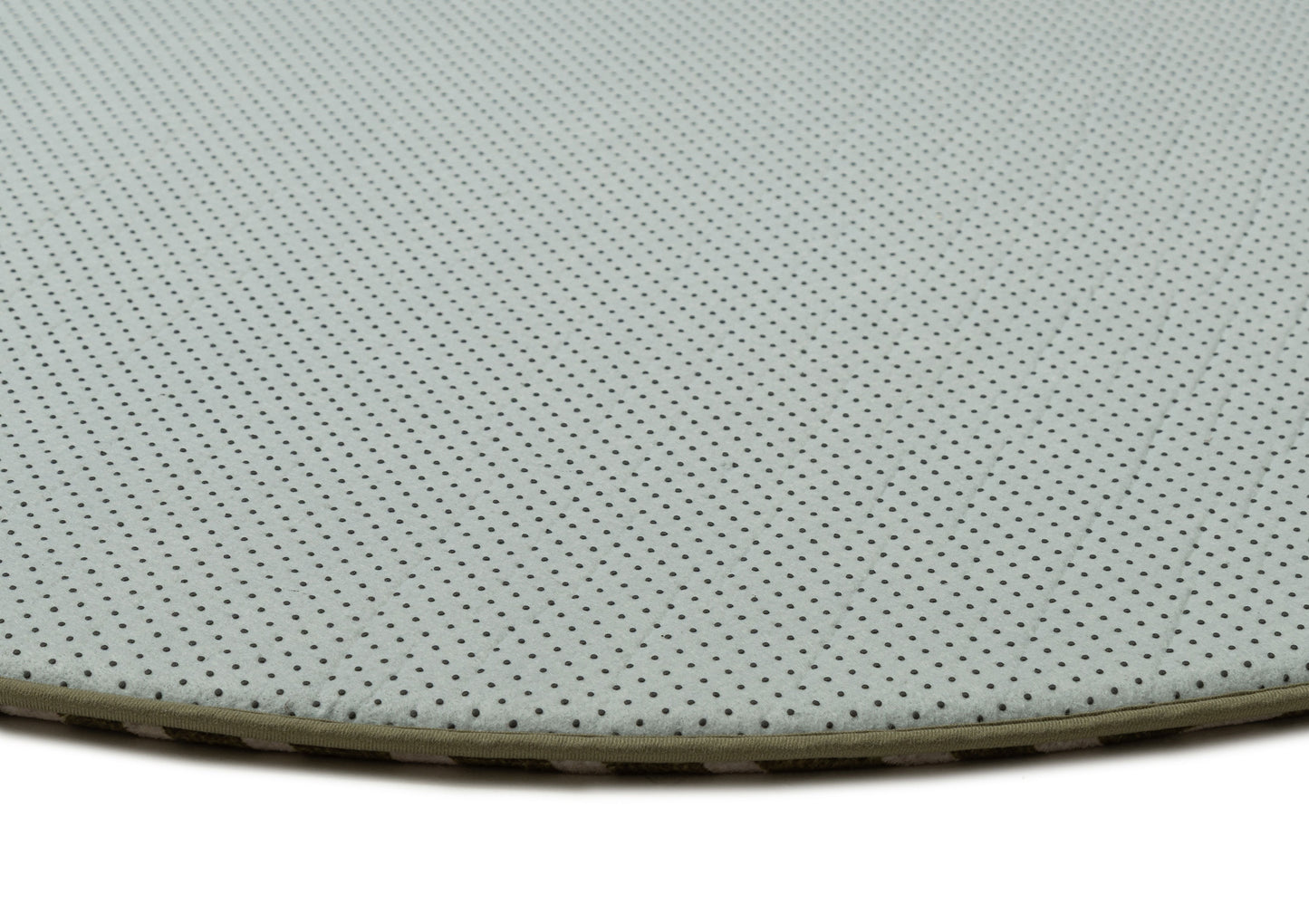 Iloa Green Abstract Rollie Pollie Round Playmat