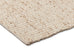 Indya Marbled Cream and Beige Chunky Wool Rug