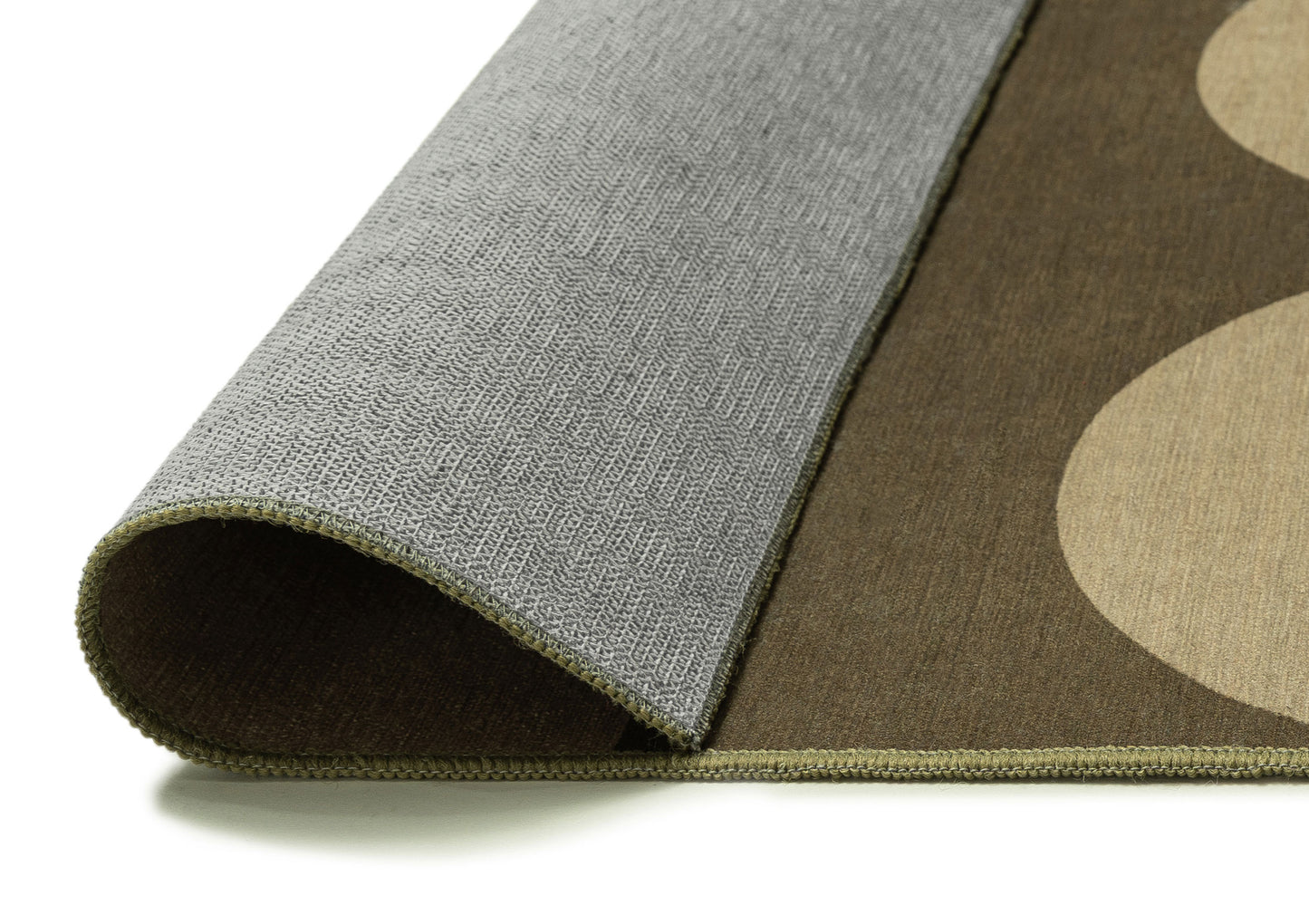 Inez Forest and Sage Arch Stripe Indoor Outdoor Rug