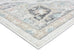 Ingrid Cream Blue And Pink Traditional Floral Runner Rug